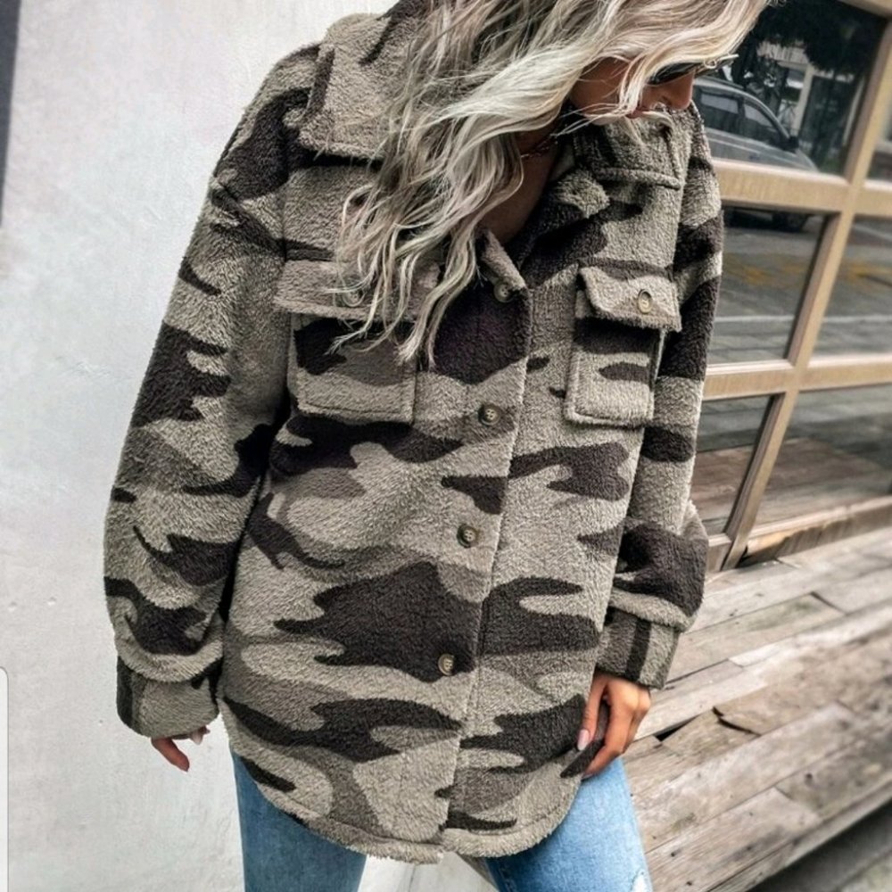 Contemporary Army print Teddy Shacket - Picture 2 of 6